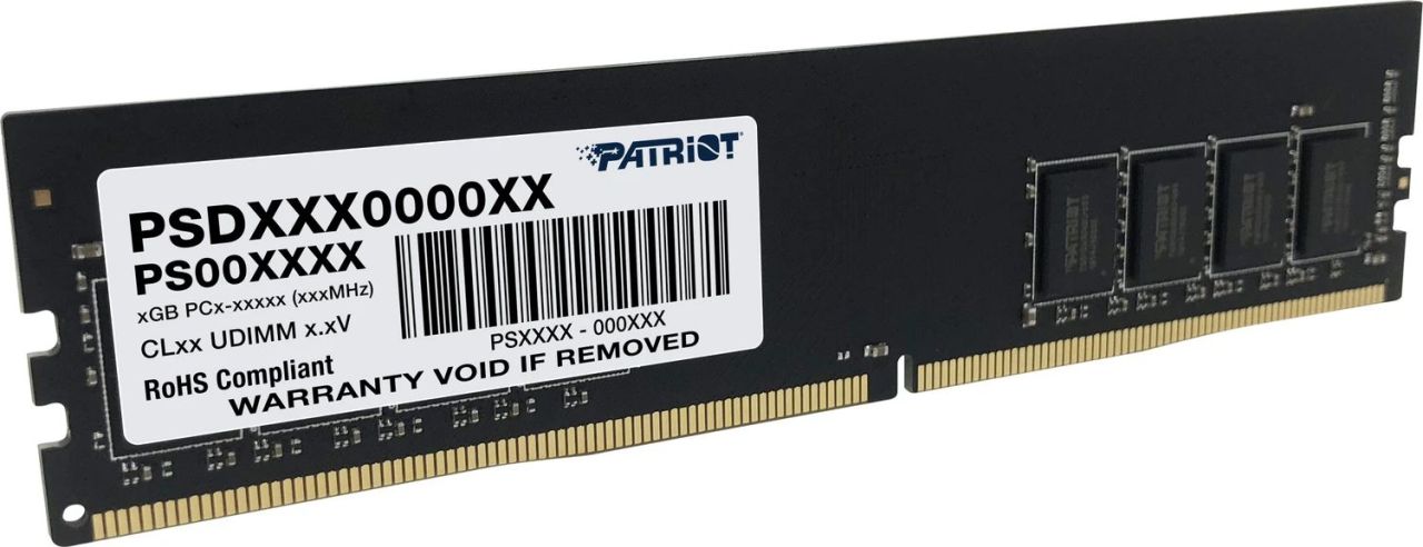 Patriot 8GB DDR4 3200MHz Signature Line Black Patriot 8GB DDR4 3200MHz Signature Line Black