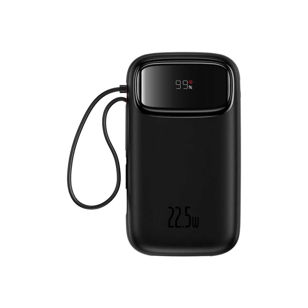 Baseus Qpow 2 10000mAh PowerBank Black Baseus Qpow 2 10000mAh PowerBank Black