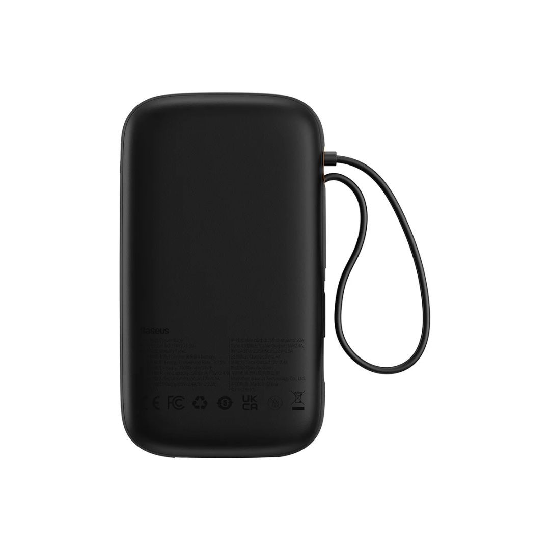 Baseus Qpow 2 10000mAh PowerBank Black Baseus Qpow 2 10000mAh PowerBank Black