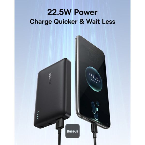 Baseus EnerFill FP21 10000mAh PowerBank Black Baseus EnerFill FP21 10000mAh PowerBank Black