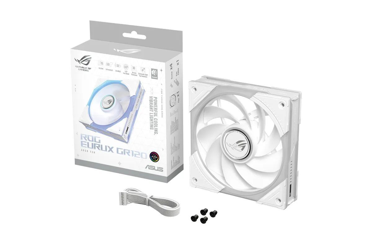 Asus ROG Eurux GR120 ARGB Reverse White Edition (Simple Pack) Asus ROG Eurux GR120 ARGB Reverse White Edition (Simple Pack)
