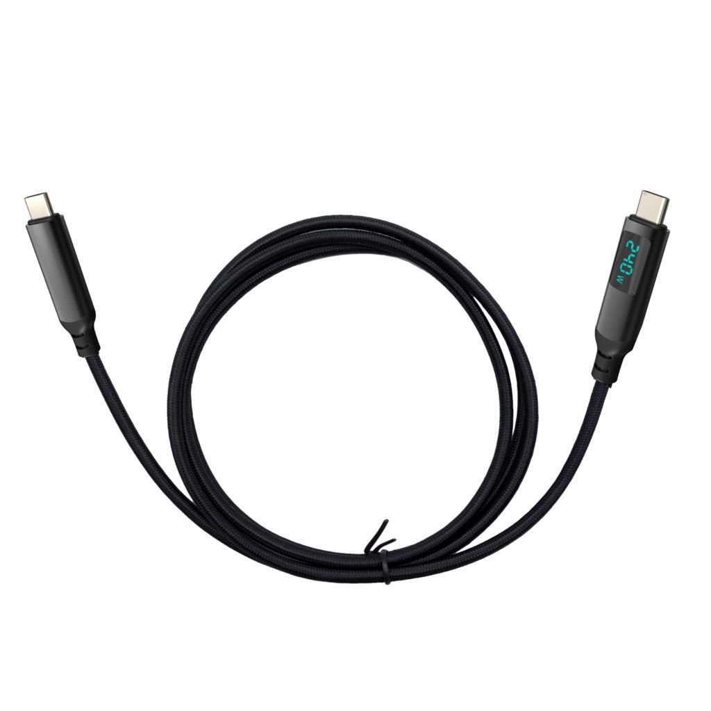 I-TEC Thunderbolt 4/USB4 Class Pro Cable 240W with LCD I-TEC Thunderbolt 4/USB4 Class Pro Cable 240W with LCD