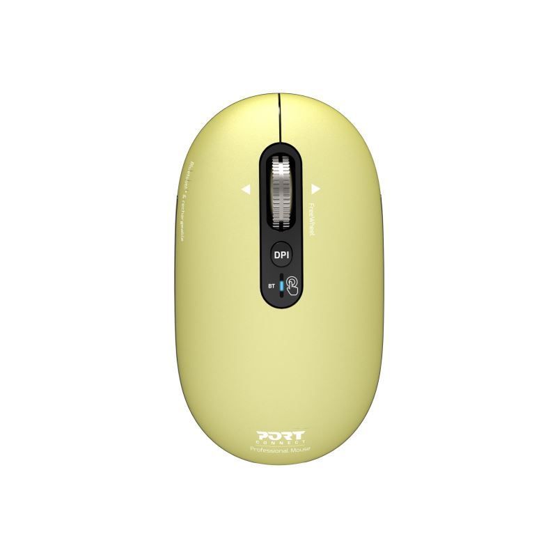 Port Designs Pure MAC Wireless Bluetooth Mouse Yellow