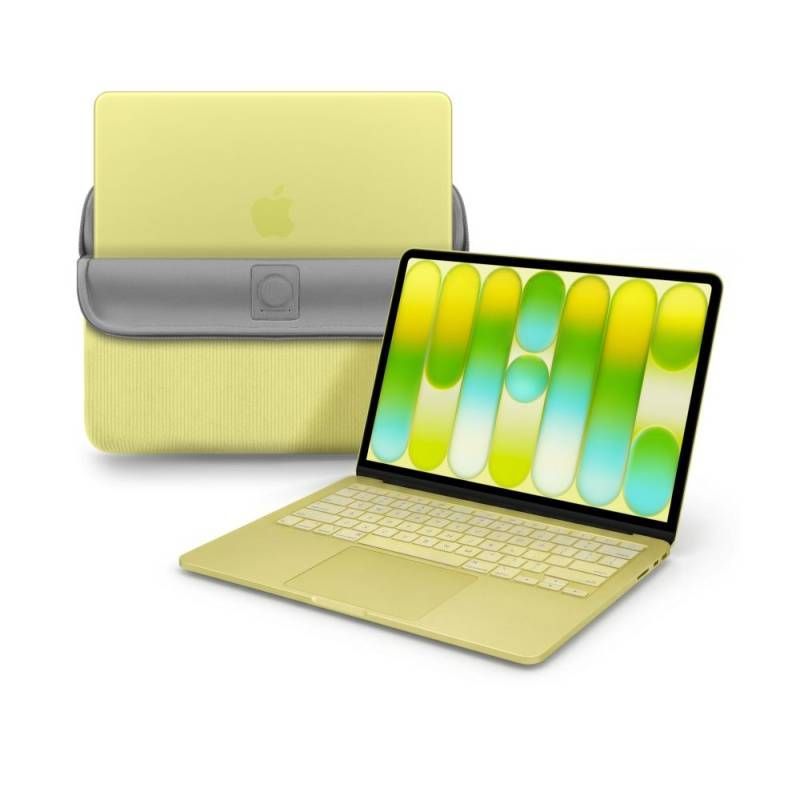 Port Designs MILANO II MacBook NEO Laptop Sleeve Yellow