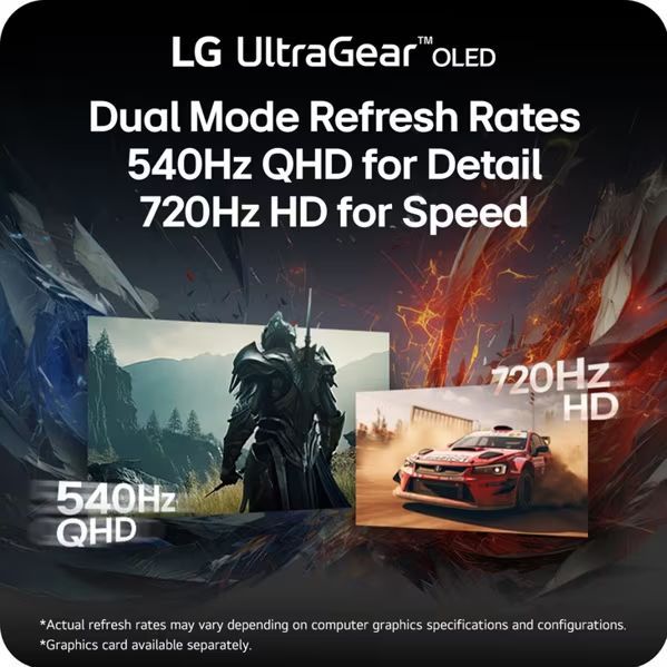 LG 26,5" 27GX790B-B OLED LG 26,5" 27GX790B-B OLED