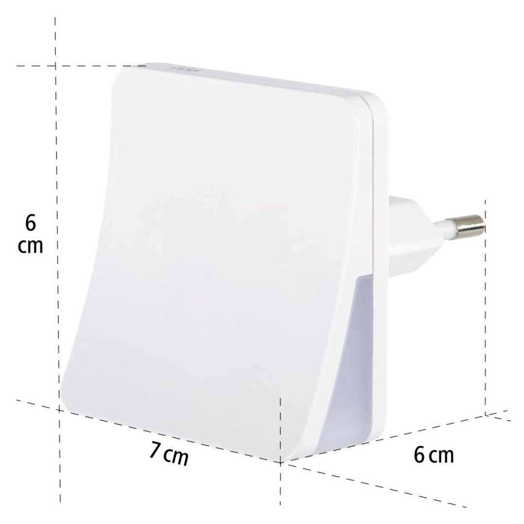 Hama Edge LED Night Light for Socket Night Sensor Warm Light