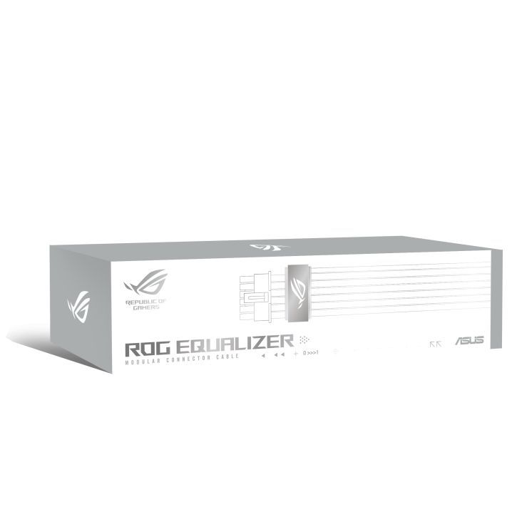 Asus ROG-EQUALIZER 12v-2x6 PCIe power cable White Asus ROG-EQUALIZER 12v-2x6 PCIe power cable White