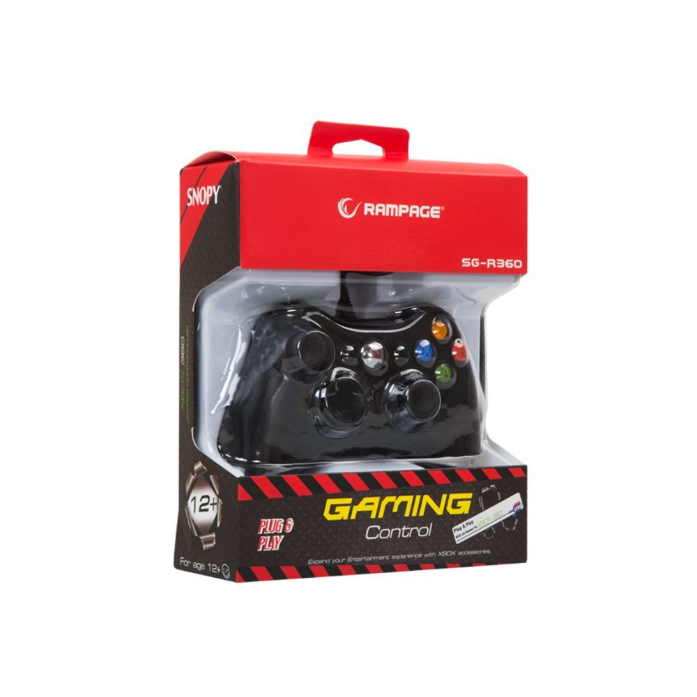 Rampage SG-R360 USB Gamepad Black