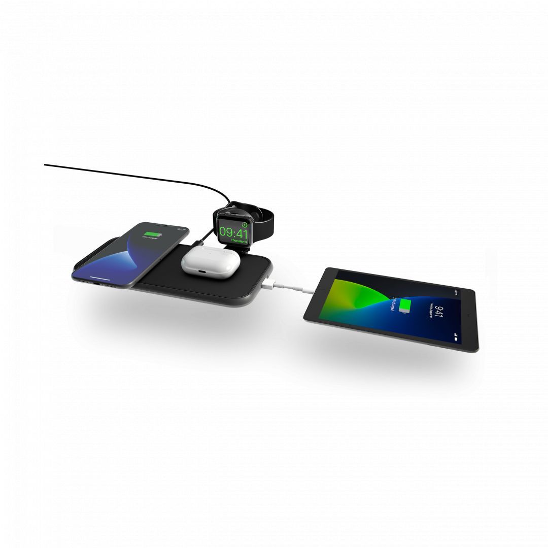 Zens 4-in-1 Wireless Charger Black Zens 4-in-1 Wireless Charger Black