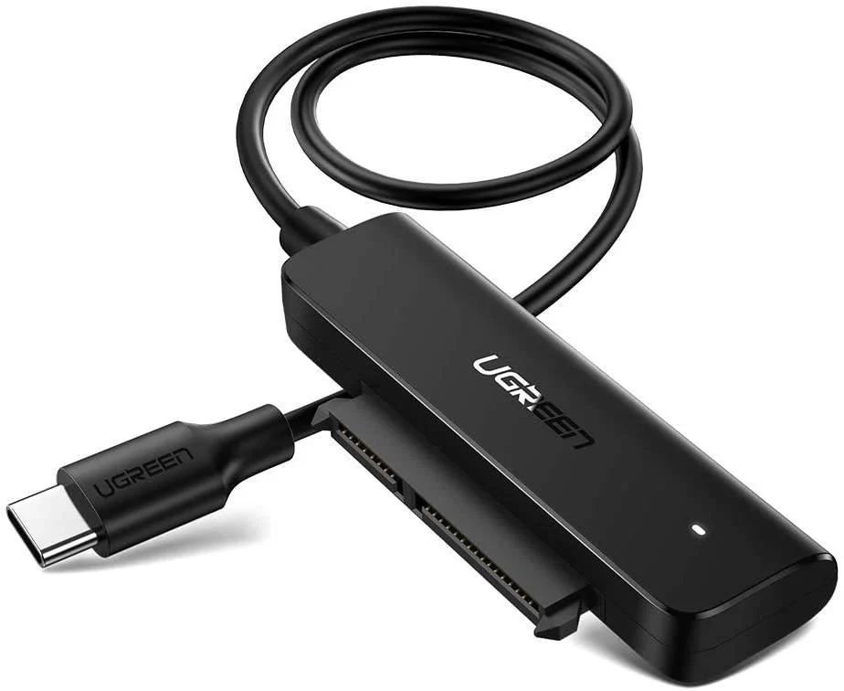 UGREEN USB-C to SATA adapter Black UGREEN USB-C to SATA adapter Black