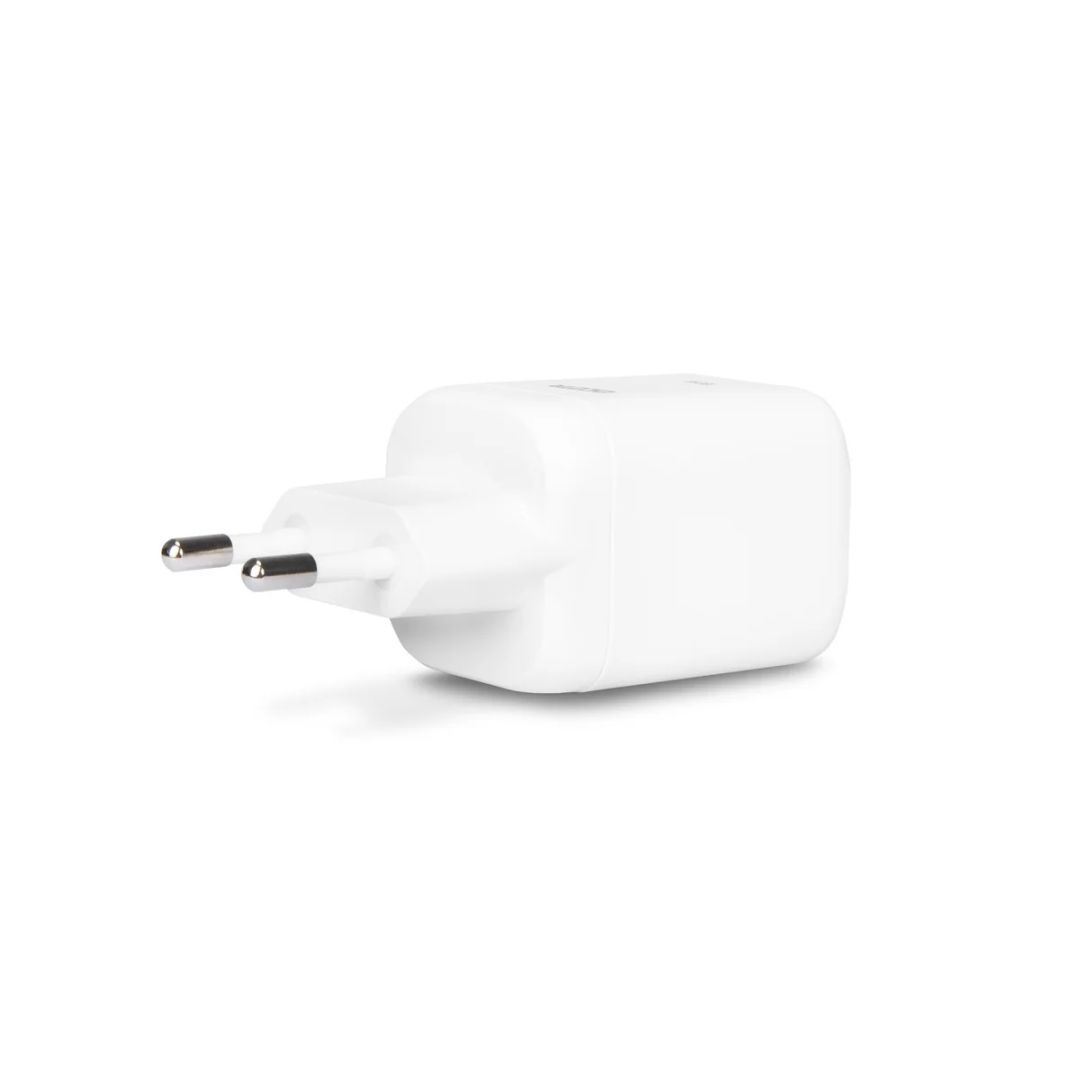 Dicota 2-port GaN Wall Charger (100W) White
