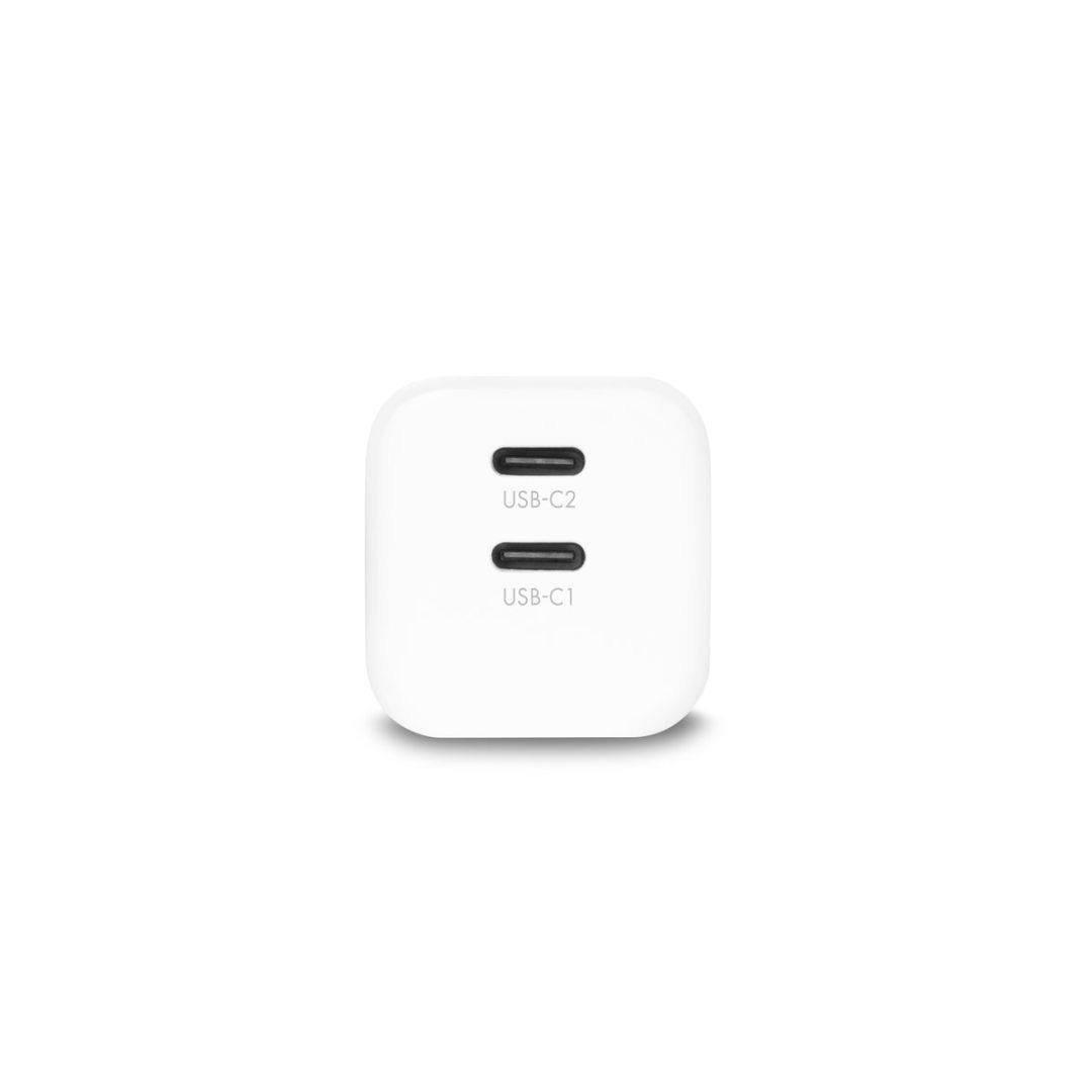 Dicota 2-port GaN Wall Charger (45W) White