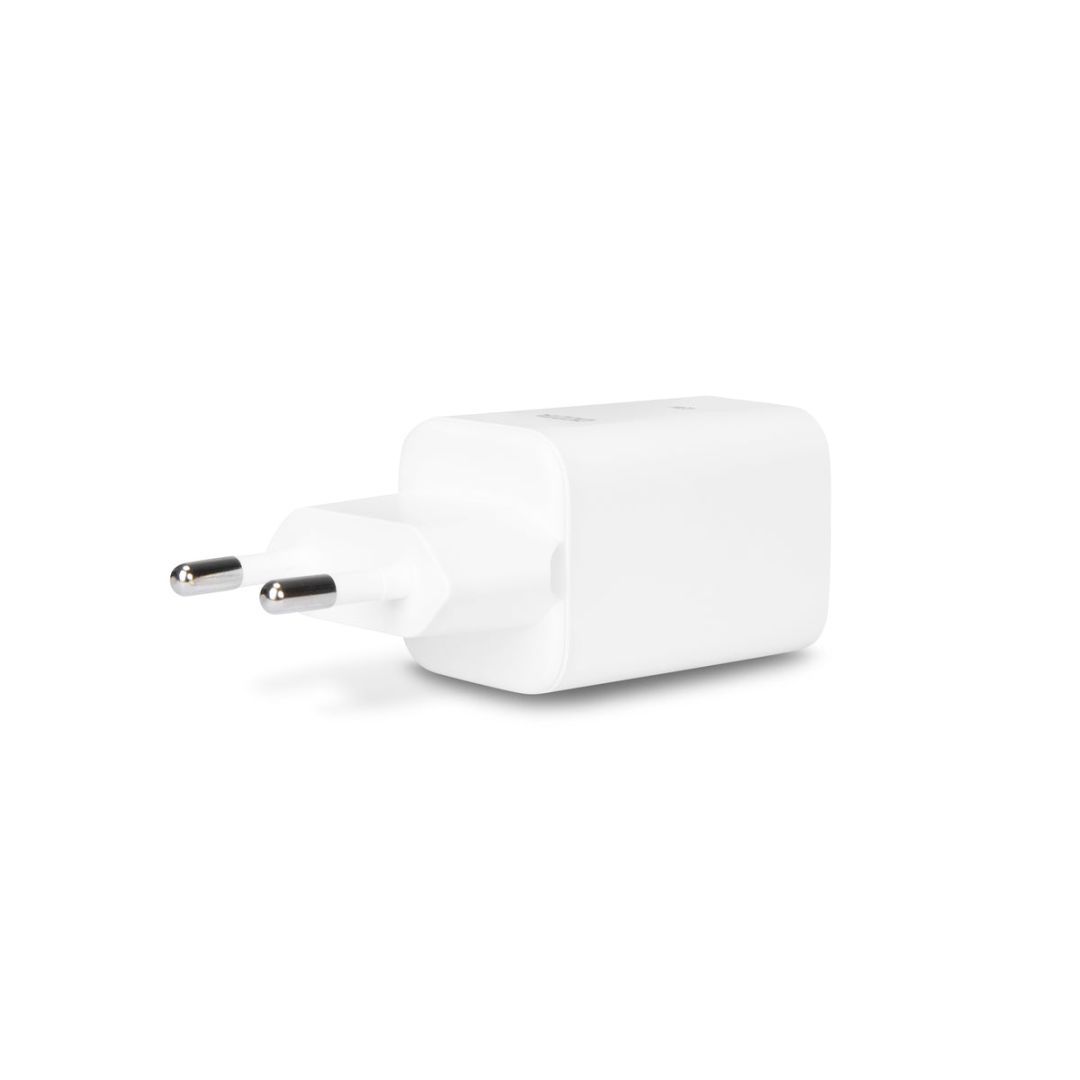 Dicota 2-port GaN Wall Charger (45W) White