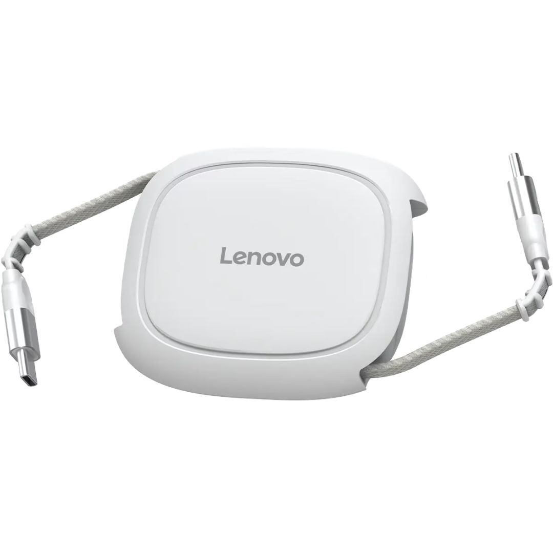 Lenovo 240W USB-C Retractable Cable 1,2m White