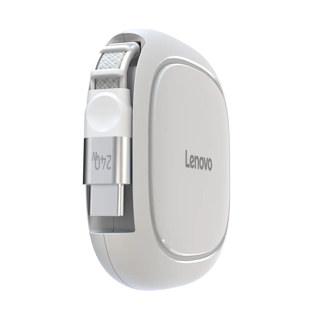 Lenovo 240W USB-C Retractable Cable 1,2m White