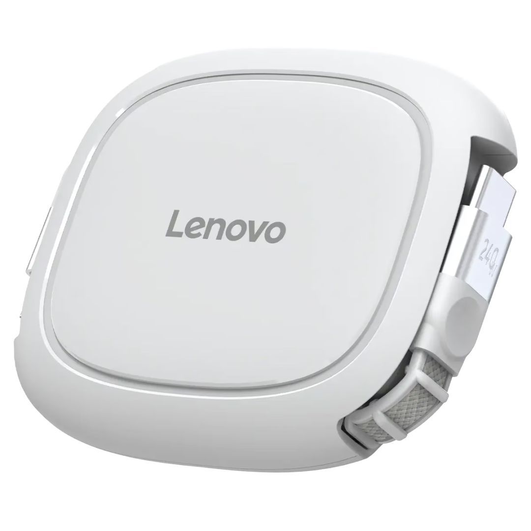 Lenovo 240W USB-C Retractable Cable 1,2m White