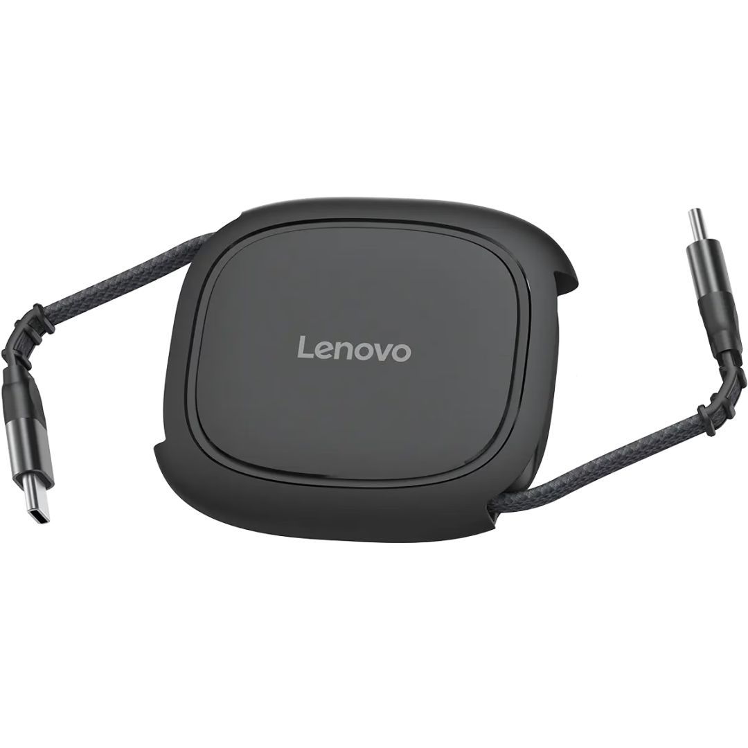 Lenovo 240W USB-C Retractable Cable 1,2m Black