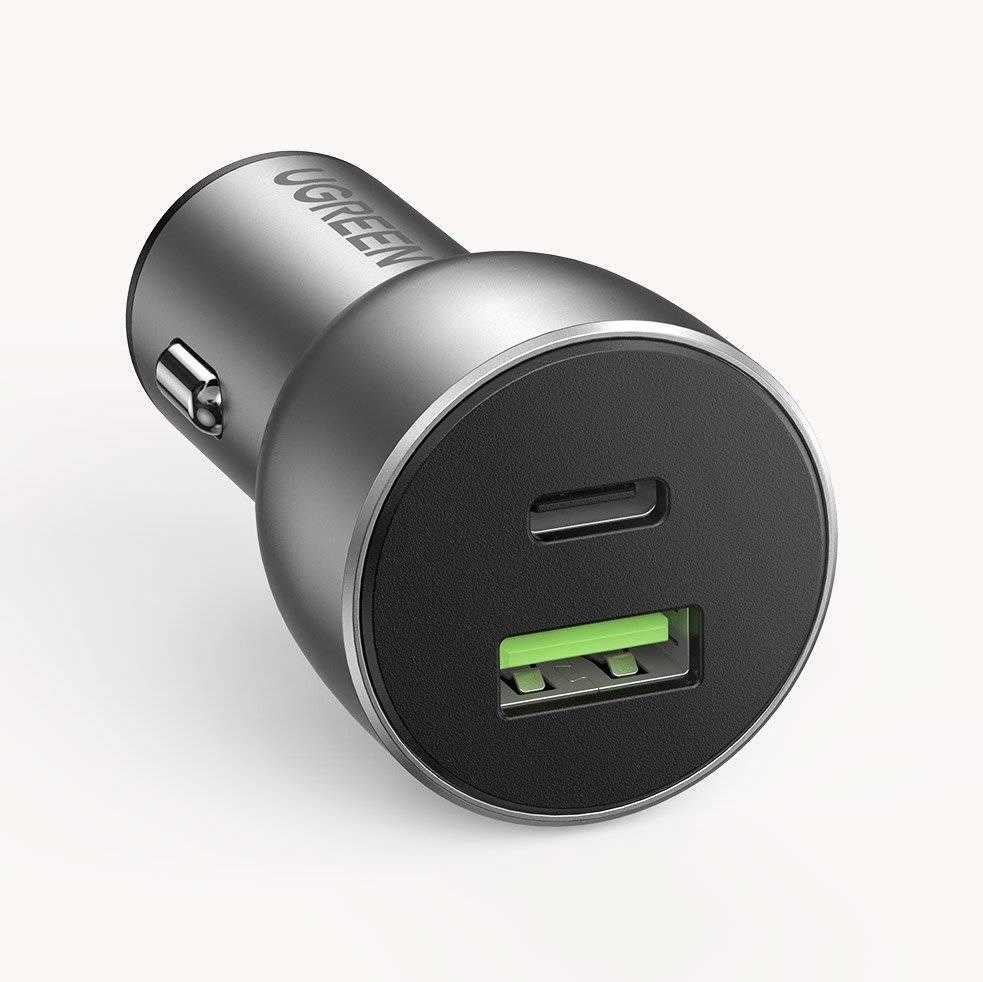 UGREEN Universal Cigar Lighter Fast Charging Silver UGREEN Universal Cigar Lighter Fast Charging Silver