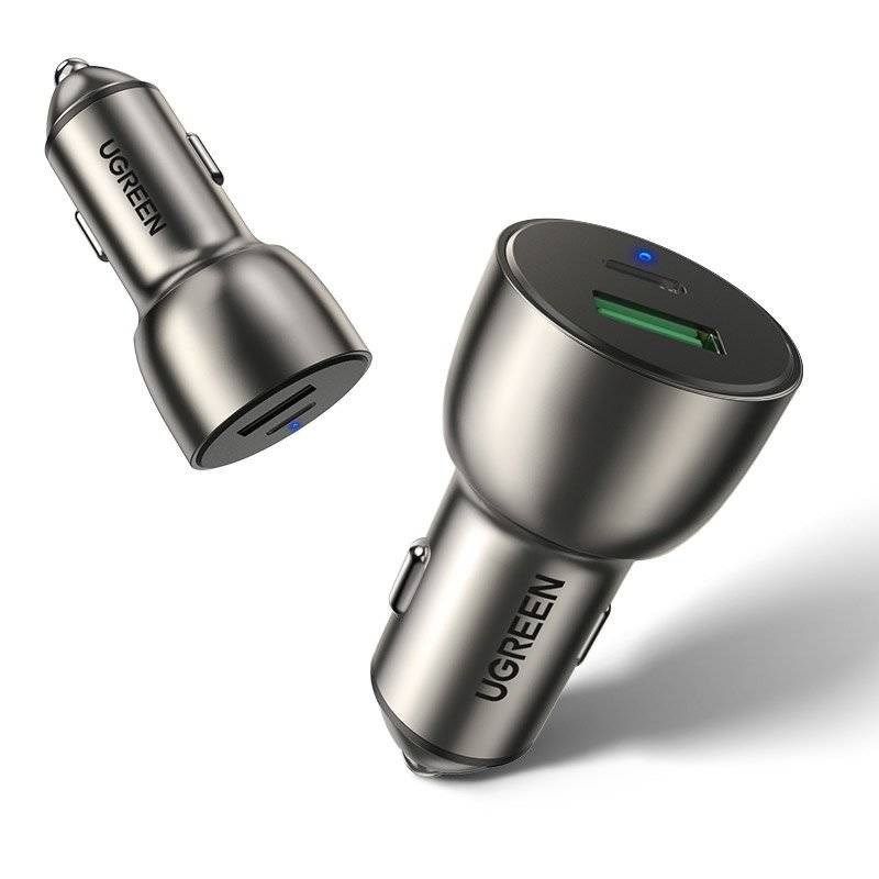 UGREEN Universal Cigar Lighter Fast Charging Silver UGREEN Universal Cigar Lighter Fast Charging Silver