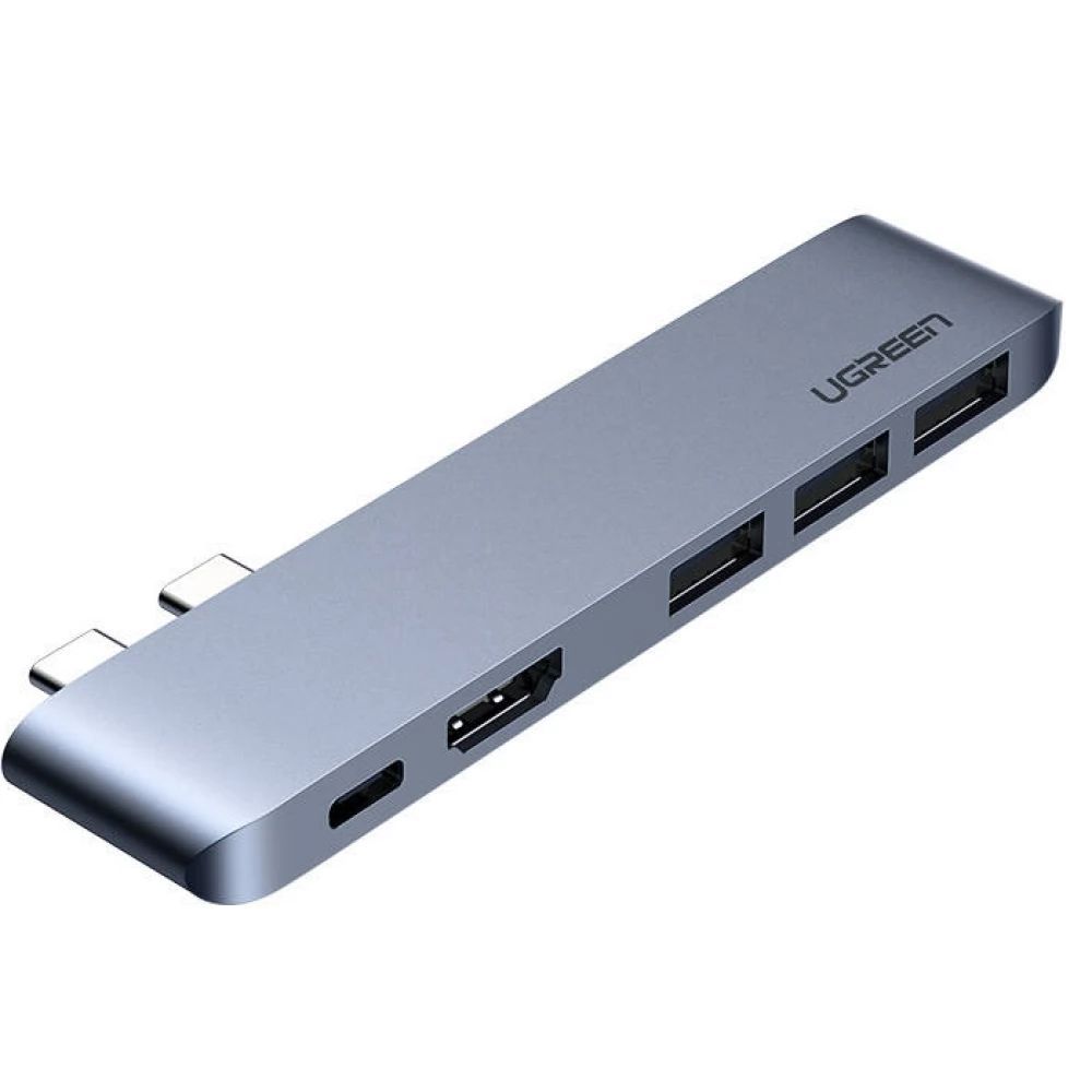 UGREEN CM251 60559 Laptop Dock/Port Replicator Silver UGREEN CM251 60559 Laptop Dock/Port Replicator Silver