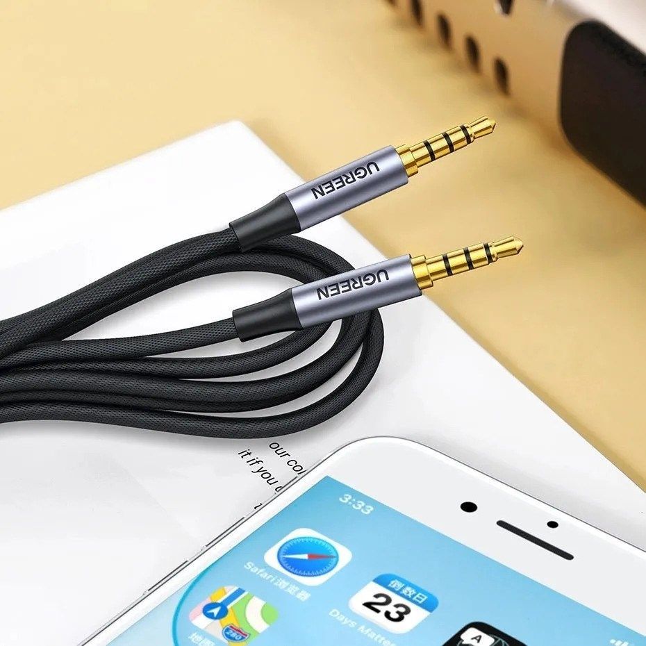 UGREEN 3,5mm jack to 3,5mm jack cable 3m Black UGREEN 3,5mm jack to 3,5mm jack cable 3m Black