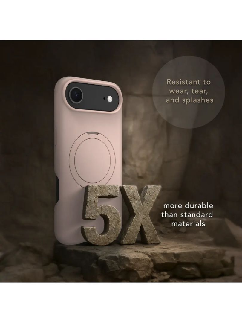 dbramante1928 Roskilde MagSafe Kickstand ICON case for iPhone Air Pink Sand dbramante1928 Roskilde MagSafe Kickstand ICON case for iPhone Air Pink Sand