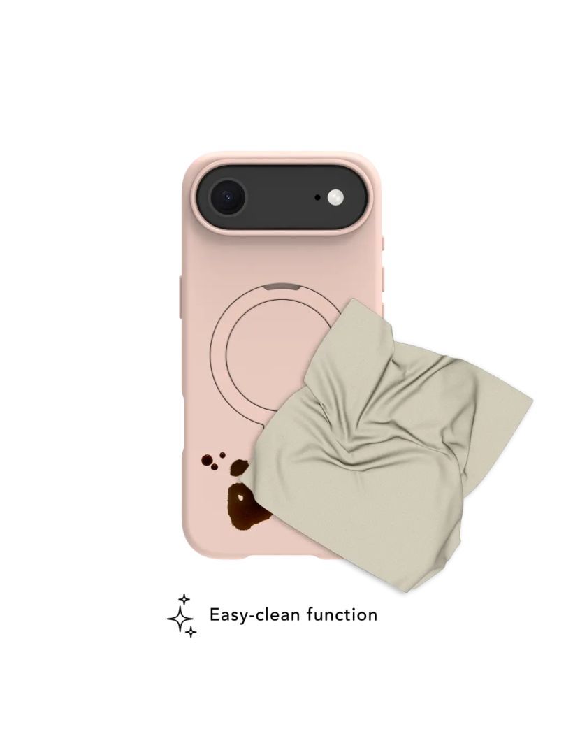 dbramante1928 Roskilde MagSafe Kickstand ICON case for iPhone Air Pink Sand dbramante1928 Roskilde MagSafe Kickstand ICON case for iPhone Air Pink Sand