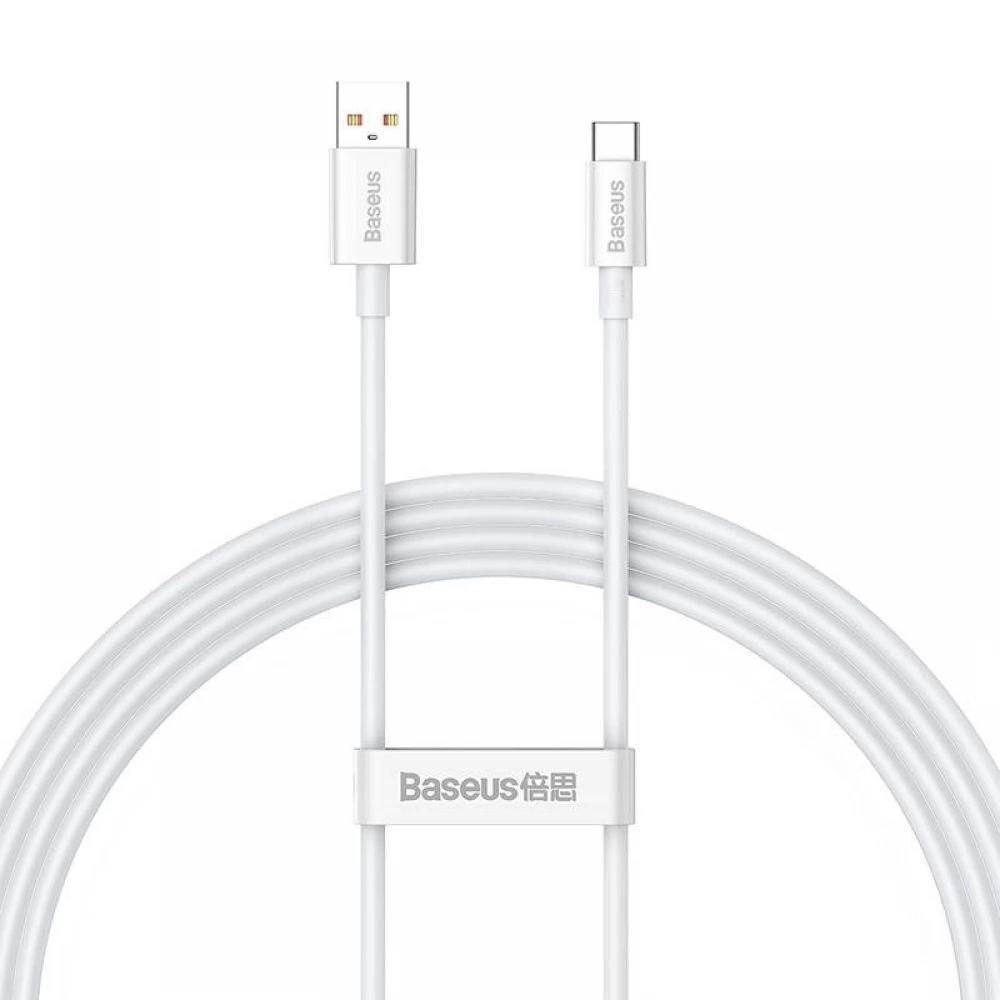 Baseus Superior USB-USB-C 100W 1,5m White Baseus Superior USB-USB-C 100W 1,5m White