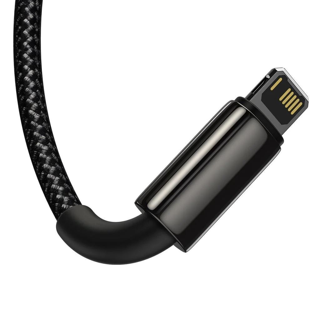 Baseus Tungsten Gold 3in1 Micro/Lightning/USB-C adat/töltőkábel 3,5A 1,5m Black Baseus Tungsten Gold 3in1 Micro/Lightning/USB-C adat/töltőkábel 3,5A 1,5m Black