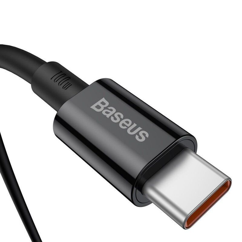 Baseus Superior USB-C - USB-C Cable 1m Black Baseus Superior USB-C - USB-C Cable 1m Black