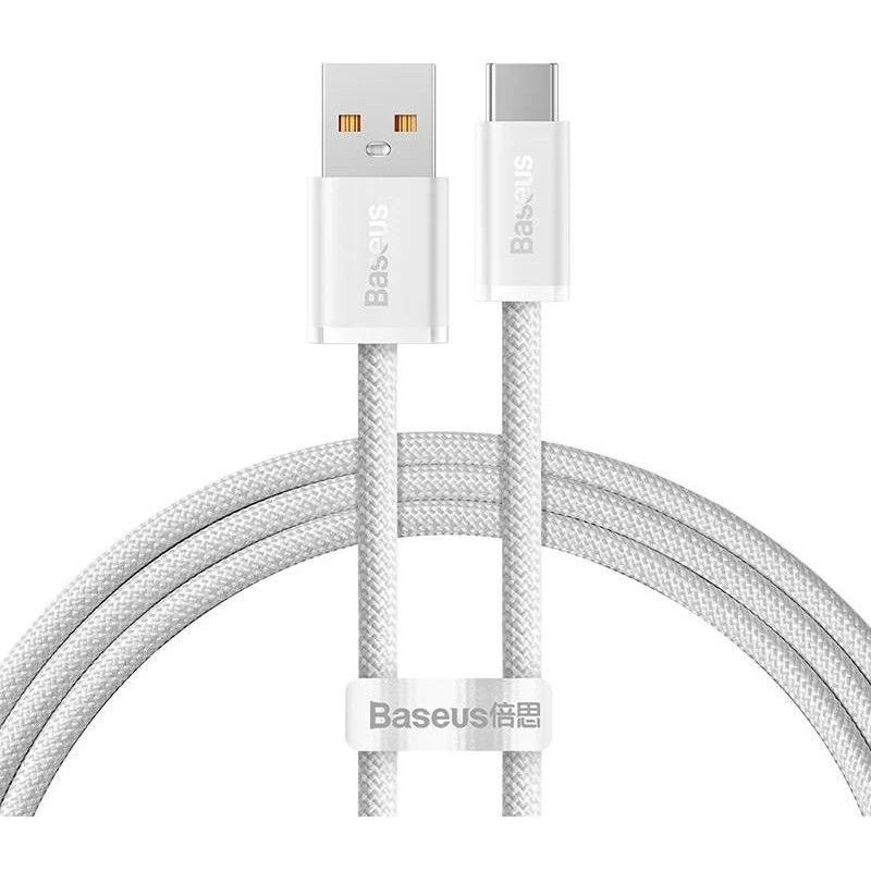 Baseus Dynamic Series USB to USB-C 100W Cable 1m White Baseus Dynamic Series USB to USB-C 100W Cable 1m White