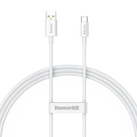 Baseus Superior USB-A USB-C Cable 1m White Baseus Superior USB-A USB-C Cable 1m White