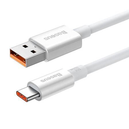 Baseus Superior USB-A USB-C Cable 1m White Baseus Superior USB-A USB-C Cable 1m White
