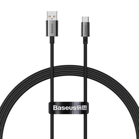 Baseus Superior USB-A USB-C Cable 1m Black Baseus Superior USB-A USB-C Cable 1m Black