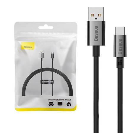 Baseus Superior USB-A USB-C Cable 1m Black Baseus Superior USB-A USB-C Cable 1m Black
