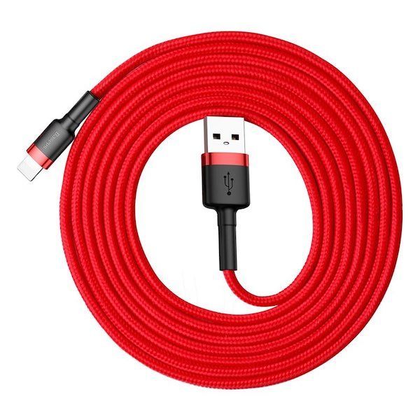 Baseus Cafule Lightning Cable 1,5A 2m Red Baseus Cafule Lightning Cable 1,5A 2m Red