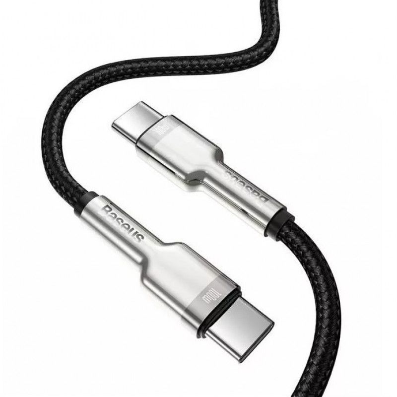 Baseus Cafule USB-C - USB-C Cable 100W 2m Black Baseus Cafule USB-C - USB-C Cable 100W 2m Black
