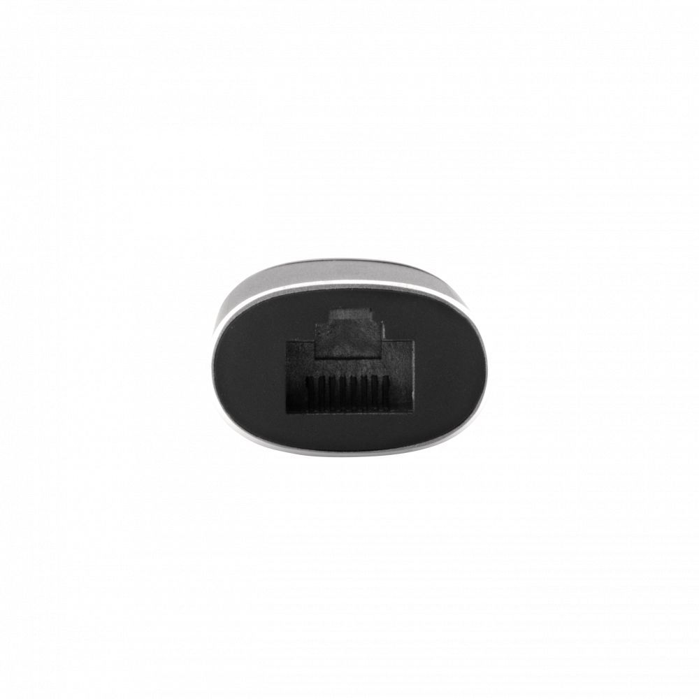 Verbatim USB-C to Gigabit Ethernet Adapter Aluminium/Black Verbatim USB-C to Gigabit Ethernet Adapter Aluminium/Black