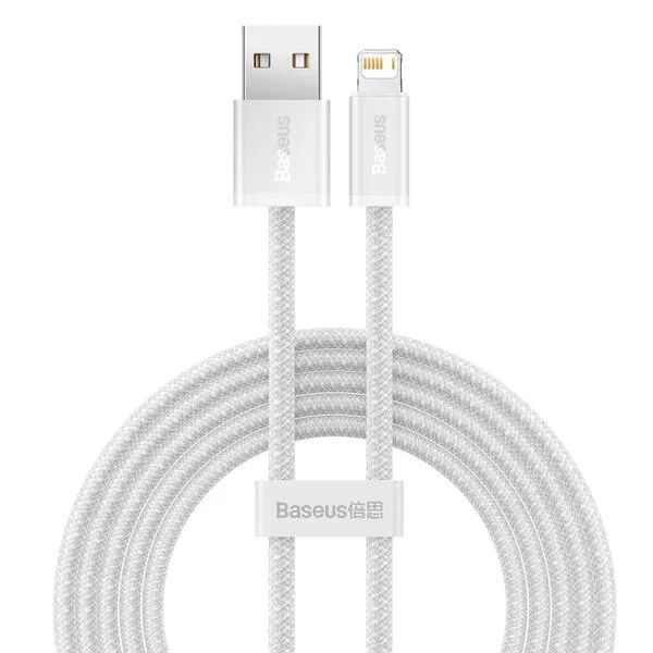 Baseus Dynamic Series USB - Lightning Cable 2m White Baseus Dynamic Series USB - Lightning Cable 2m White
