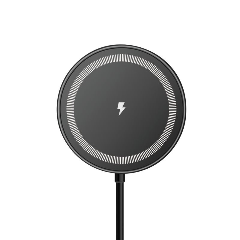 Logilink Magnetic car smartphone holder with charging function Black