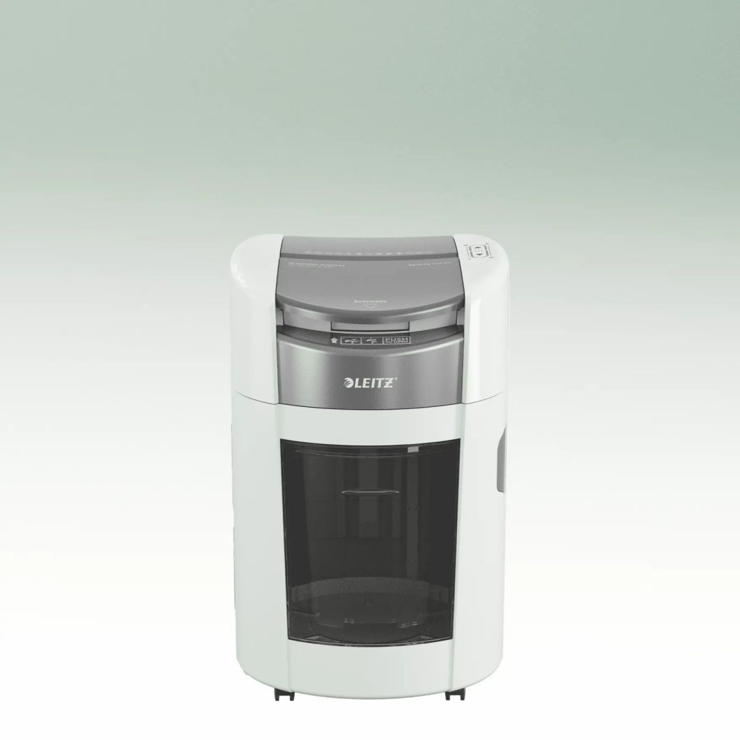 Leitz IQ OptiMax Autofeed Small Office 200 P5 Iratmegsemmisítő White Leitz IQ OptiMax Autofeed Small Office 200 P5 Iratmegsemmisítő White