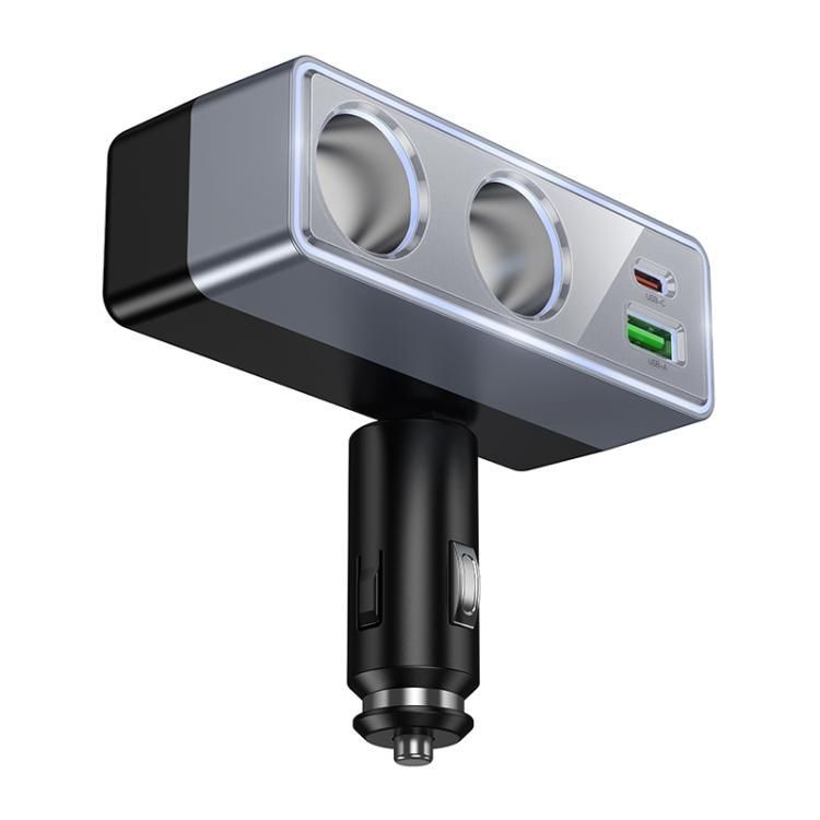Hoco Z65B Car Charger Black/Grey Hoco Z65B Car Charger Black/Grey