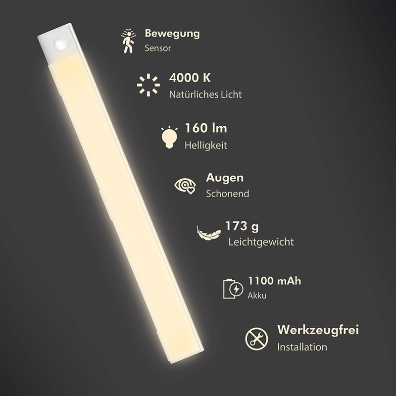 Logilink LED under-cabinet light White Logilink LED under-cabinet light White