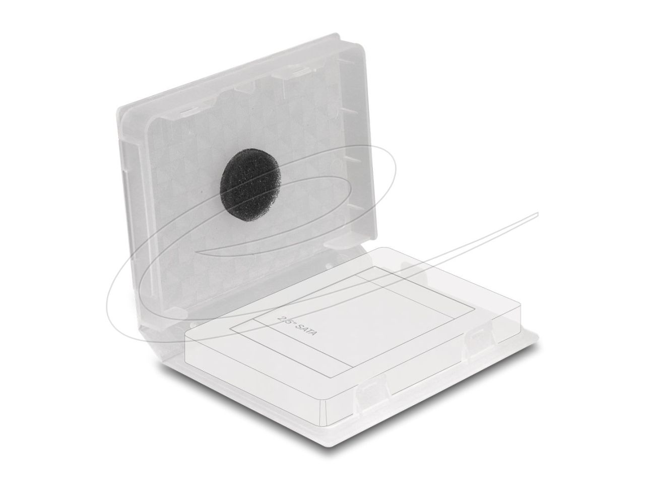 DeLock Protection Box for 2.5″ HDD/SDD Transparent DeLock Protection Box for 2.5″ HDD/SDD Transparent