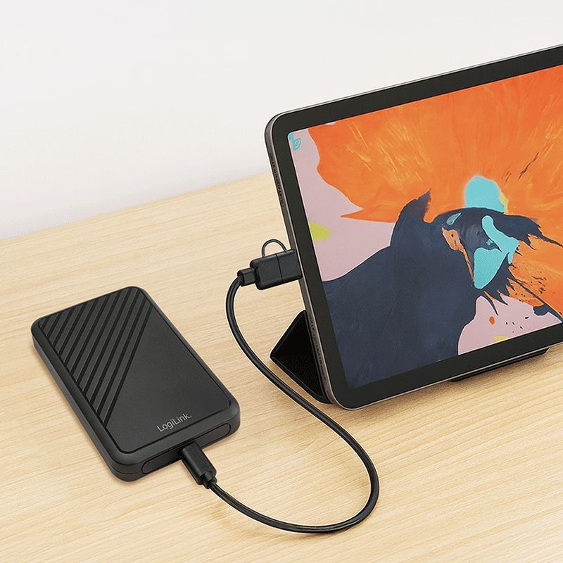 Logilink Hard drive enclosure 2.5" SATA HDD/SSD USB 3.2 Gen 1 Black Logilink Hard drive enclosure 2.5" SATA HDD/SSD USB 3.2 Gen 1 Black