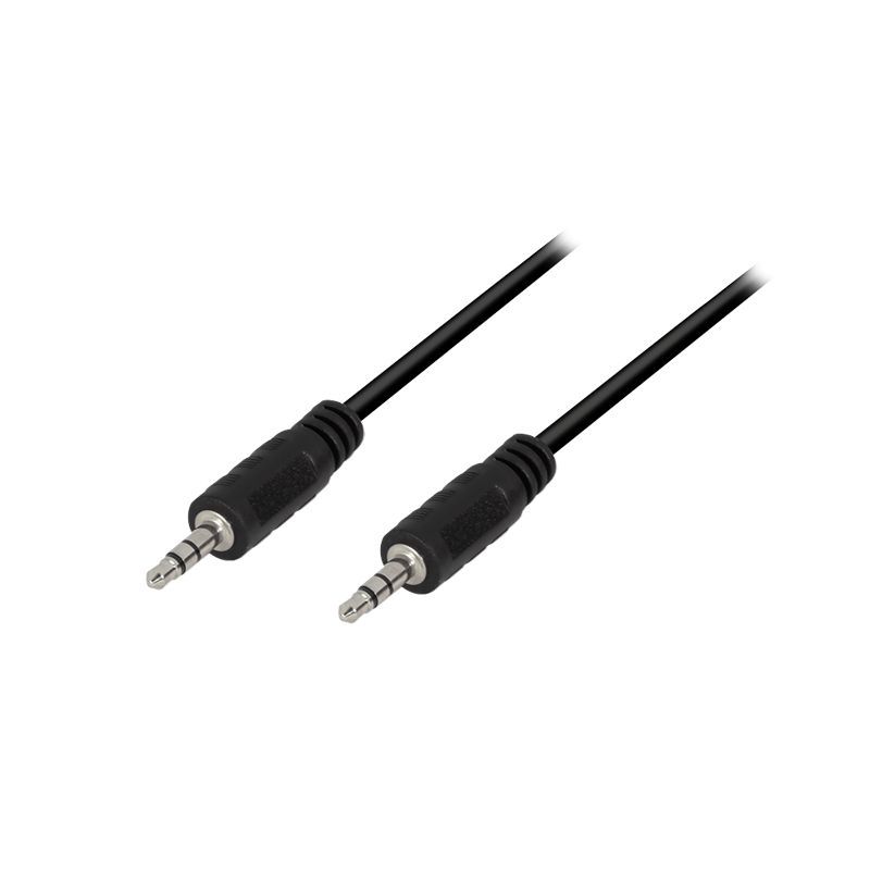 Logilink Audio 3,5 mm 3-Pin/M to 3,5 mm 3-Pin/M 10m Black Logilink Audio 3,5 mm 3-Pin/M to 3,5 mm 3-Pin/M 10m Black