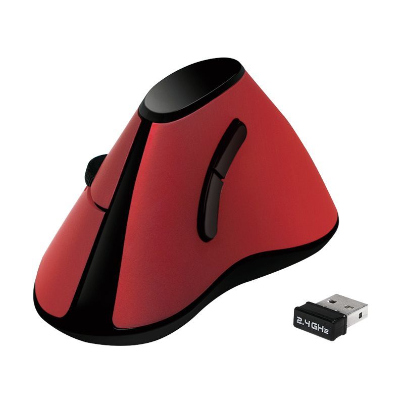 Logilink Ergonomic Vertical Wireless Mouse Red Logilink Ergonomic Vertical Wireless Mouse Red
