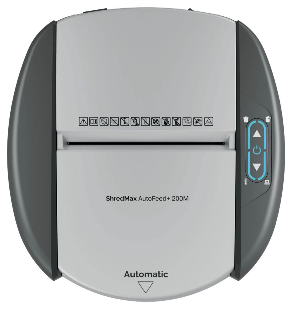 Rexel ShredMax AutoFeed+ 200M P5 Iratmegsemmisítő Black Rexel ShredMax AutoFeed+ 200M P5 Iratmegsemmisítő Black