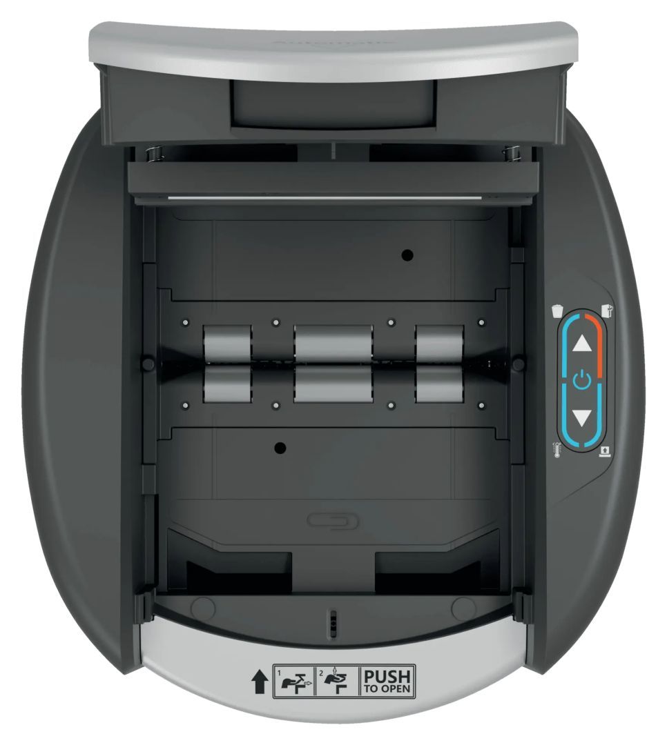 Rexel ShredMax AutoFeed+ 200M P5 Iratmegsemmisítő Black Rexel ShredMax AutoFeed+ 200M P5 Iratmegsemmisítő Black