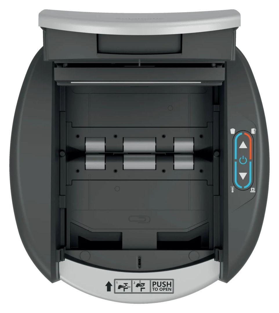 Rexel ShredMax AutoFeed+ 150M P5 Iratmegsemmisítő Black Rexel ShredMax AutoFeed+ 150M P5 Iratmegsemmisítő Black
